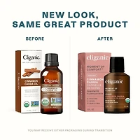 Cliganic Organic Cinnamon Cassia Essential Oil