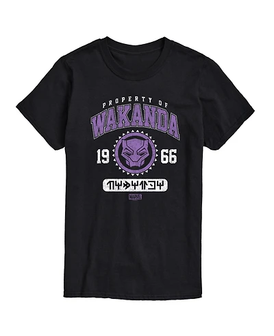Airwaves Men's Black Panther Wakanda Short Sleeve T-Shirt