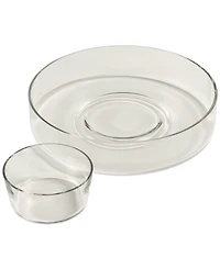 Arch Studio Glass Chip & Dip Set, Exclusively at Macy's