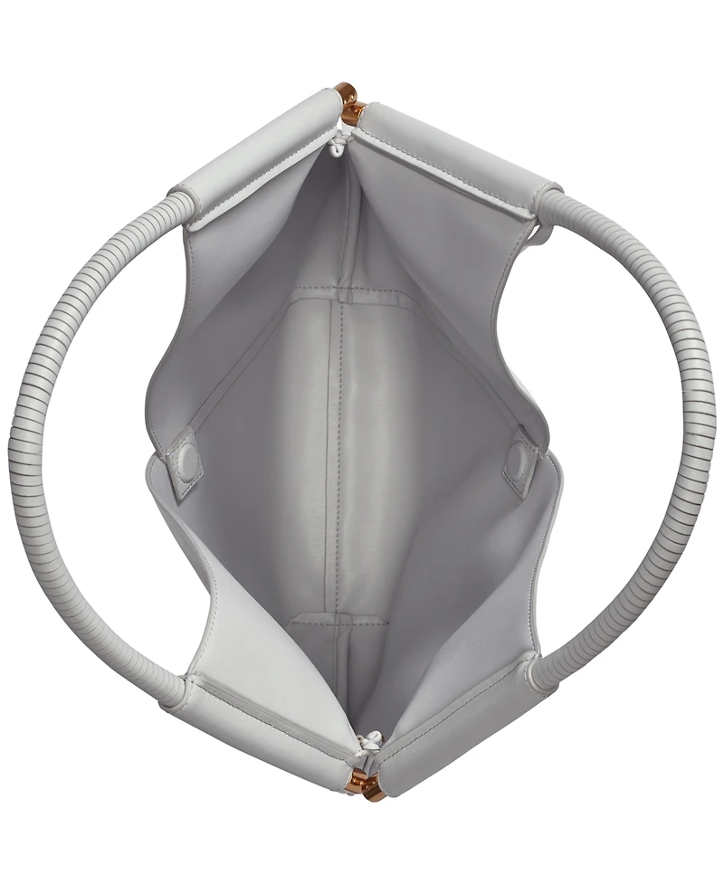 Donna Karan New York Baldwin Large Shoulder with Leather Wrapped Rounded Handle