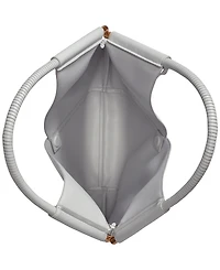 Donna Karan New York Baldwin Large Shoulder with Leather Wrapped Rounded Handle