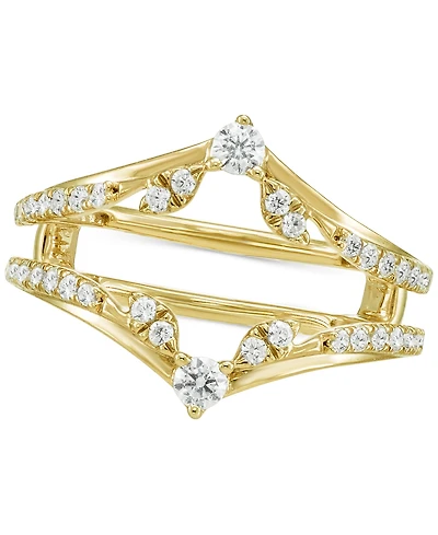 Diamond Chevron Ring Guard Enhancer (1/2 ct. t.w.) in 14k Gold