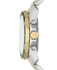 A|X Armani Exchange Men's Quartz Chronograph Two-Tone Stainless-Steel Watch, 44mm