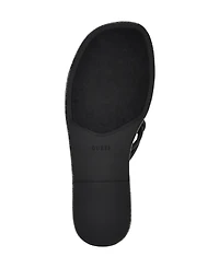 Guess Women's Saima G Cutout Rhinestone Flat Sandals