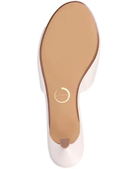 Journee Collection Women's Jeylah Kitten Heel Dress Sandals
