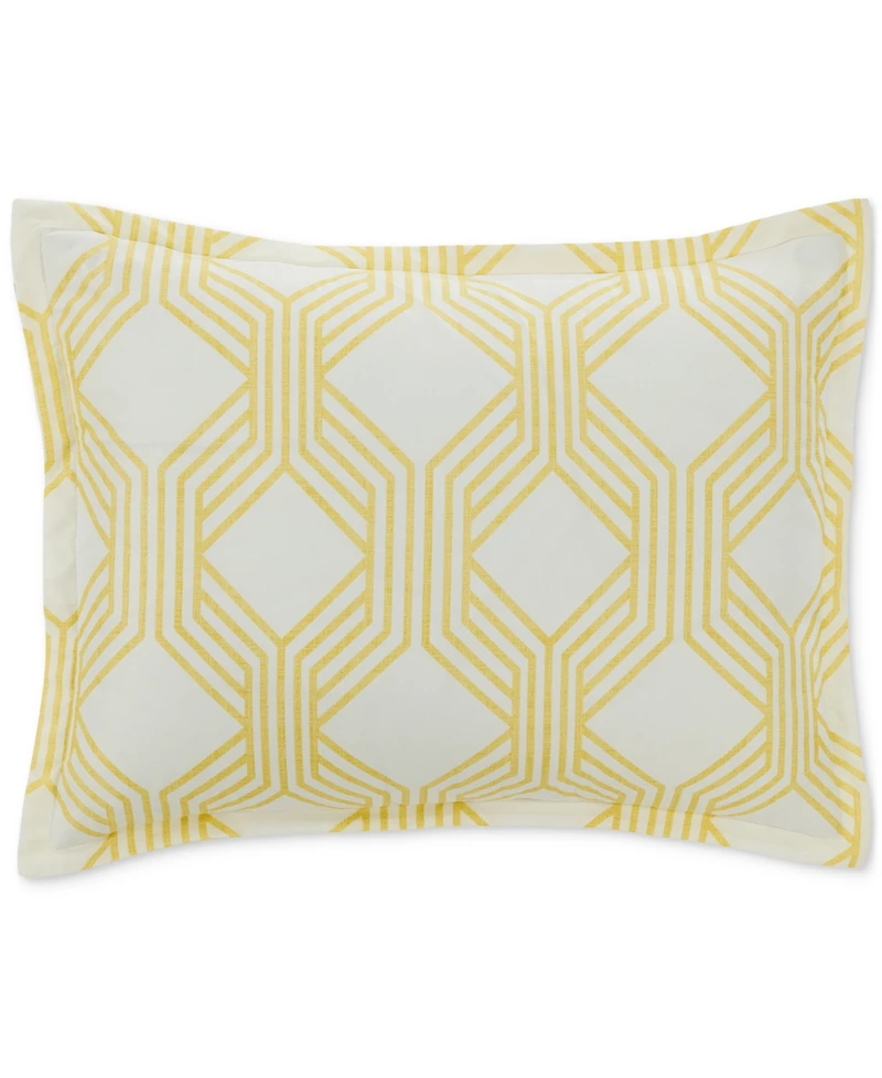 Sunham Aaron Geo Print 3-Pc. Comforter Sets, Exclusively at Macy's