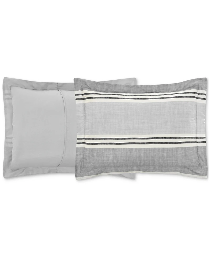 Sunham Aiden Striped 8-Pc. Comforter Sets, Exclusively at Macy's