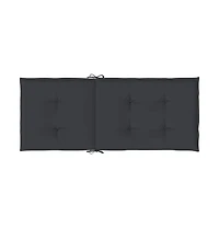 vidaXL Garden Highback Chair Cushions pcs 47.2"x19.7"x1.2" Fabric