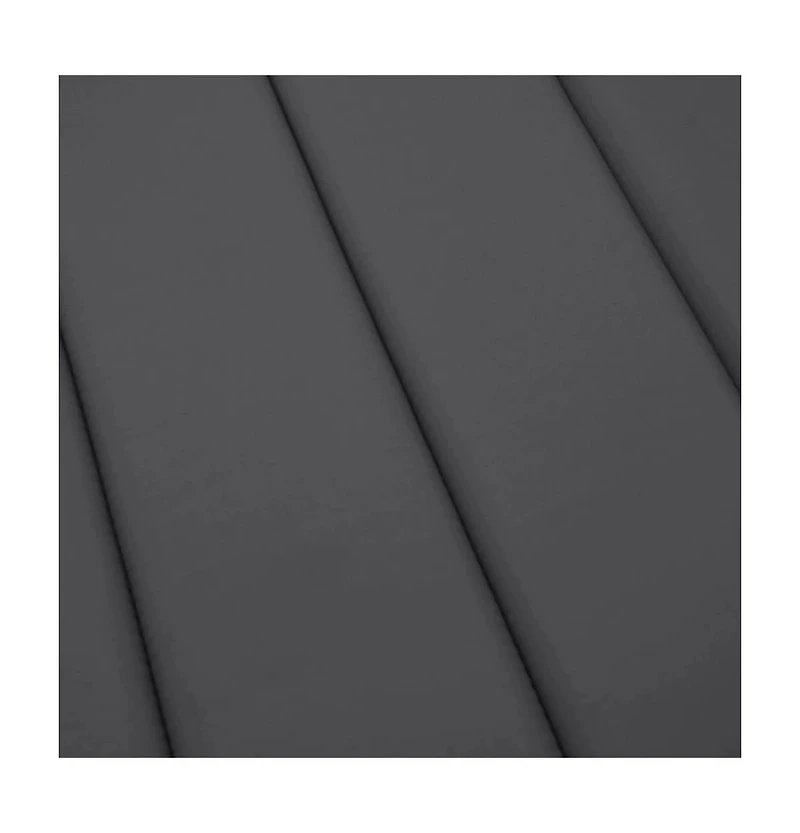 Sun Lounger Cushion Anthracite 78.7"x19.7"x1.2" Oxford Fabric