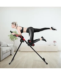 Abdominal Workout Equipment with Lcd Monitor for Home Gym