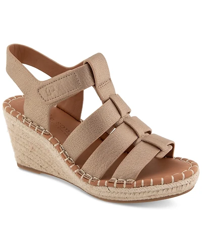 Gentle Souls Women's Capelin Wedge Sandals