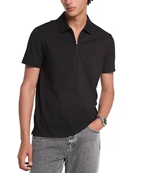 Michael Kors Men's Quarter-Zip Polo Shirt