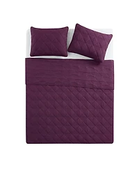 Vcny Home Lucy Pinsonic Diamond 3-Pc. Quilt Set