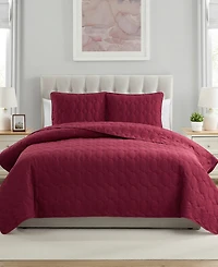 Vcny Home Circles Pinsonic 3-Pc. Quilt Set, King