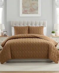 Vcny Home Circles Pinsonic 3-Pc. Quilt Set, King