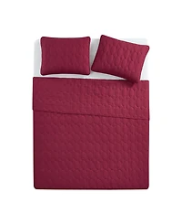 Vcny Home Circles Pinsonic 3-Pc. Quilt Set, King