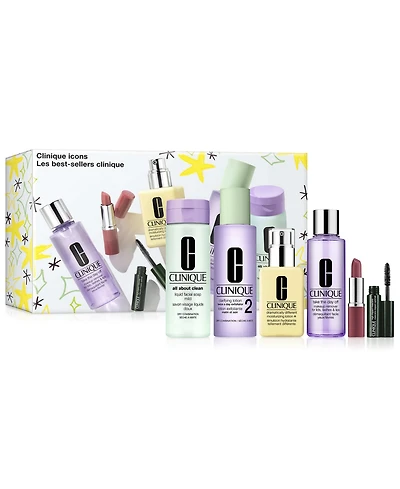 Clinique 6-Pc. Icons Skincare & Makeup Set