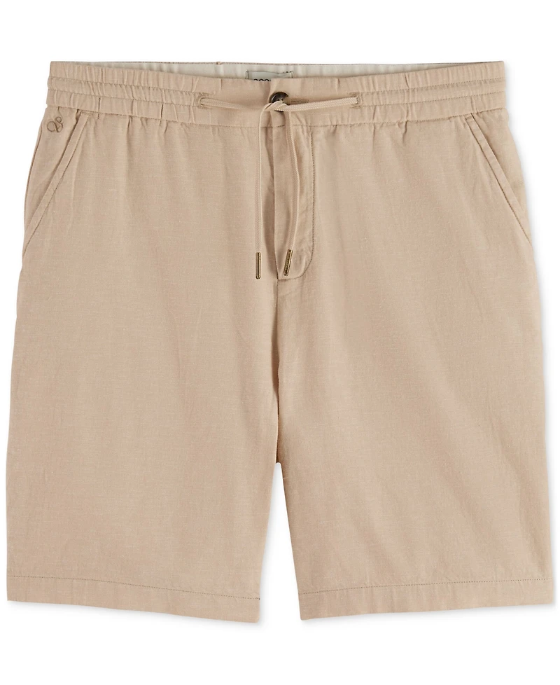 Scotch & Soda Men's Drawstring Linen Shorts