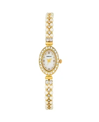 Danecraft Women's 18K Fine Gold-Plated Analog Watch