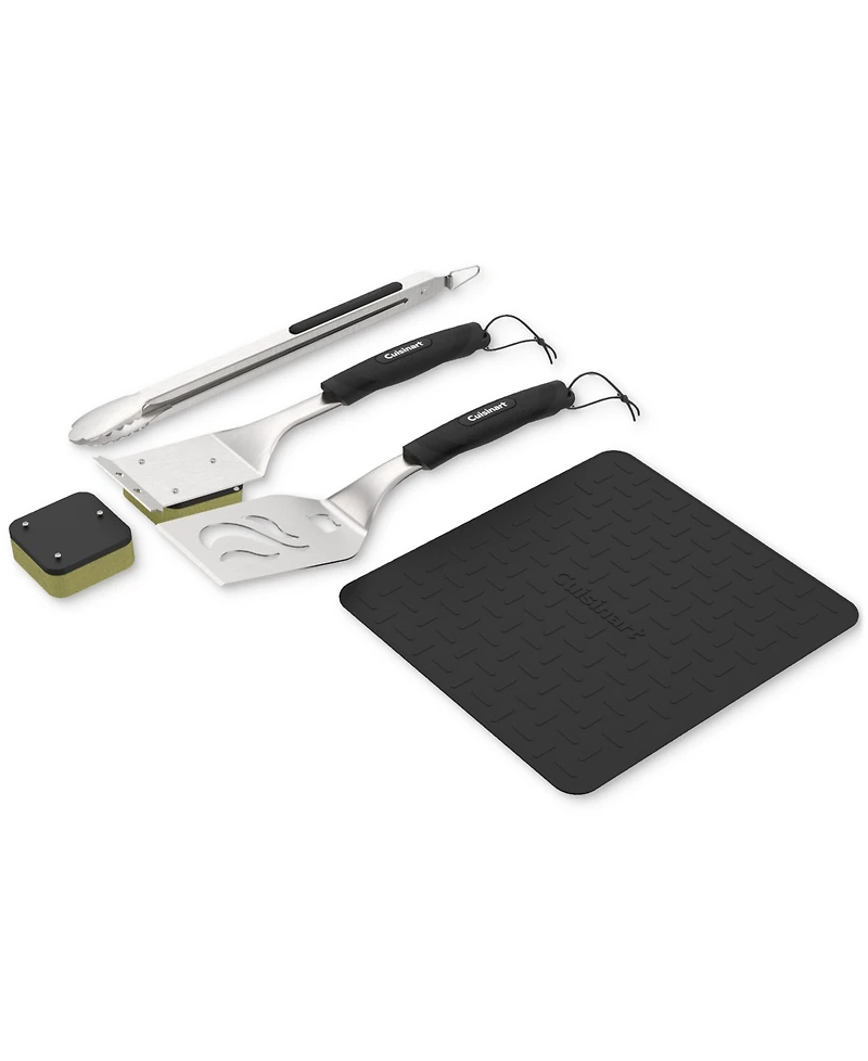 Cuisinart 5-Piece Grill Tool Cooking & Cleaning Set
