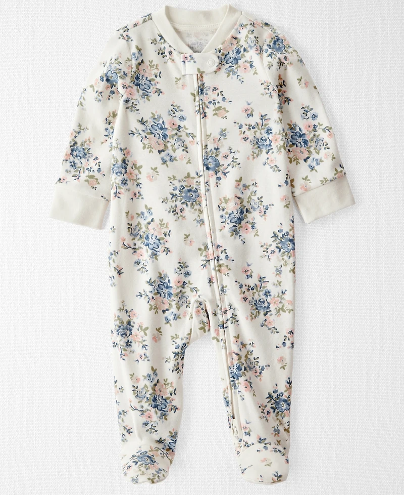 Little Planet by Carter's Baby Organic Cotton Footed Pajamas