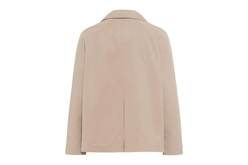 Olsen Women's Cropped Trench