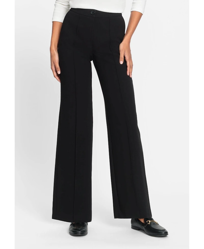 Olsen Women's Dana Fit Wide Leg Trouser