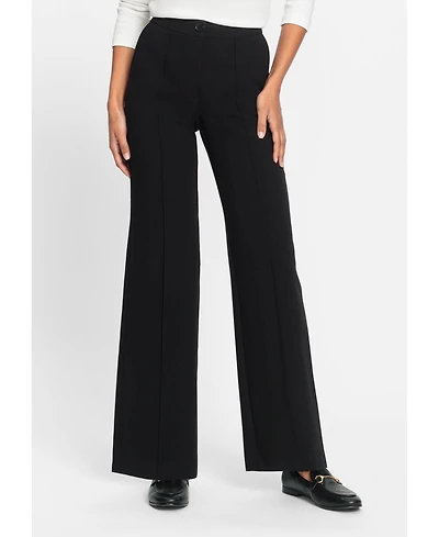 Olsen Women's Dana Fit Wide Leg Trouser