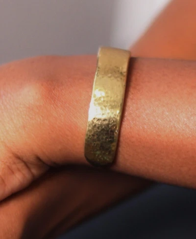 Tumaini Cuff – 14k Gold-Plated Statement Bracelet