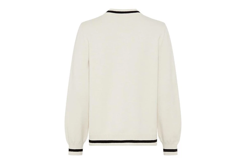 Olsen Women's Sporty Zip Front Sweater Cardigan