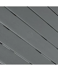 Low Outdoor Hdpe Round Patio Coffee Table