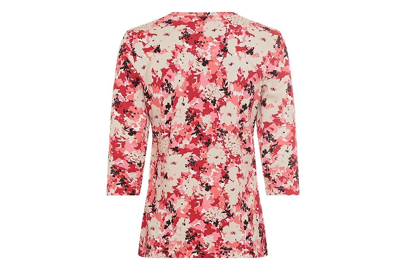 Olsen Women's Floral Camo T-Shirt