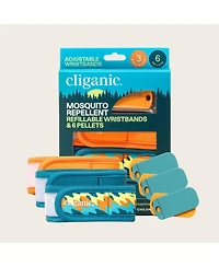 Mosquito Repellent Refillable Wristbands - 3PK & 6 Refills