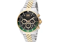 Invicta Men's Pro Diver Quartz Chronograph Black Dial Watch