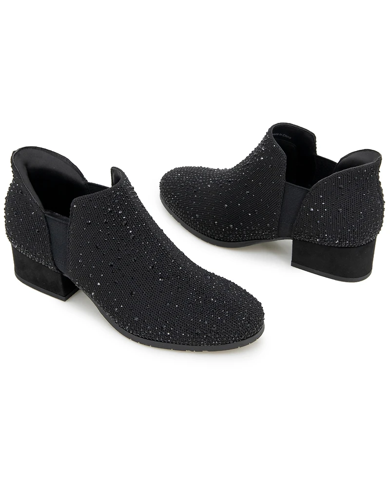 Kenneth Cole Reaction Women's Side Ez Knit Slip-On Booties