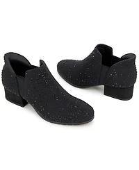 Kenneth Cole Reaction Women's Side Ez Knit Slip-On Booties