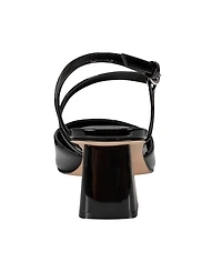 Marc Fisher Women's Loya Strappy Block Heel Pumps