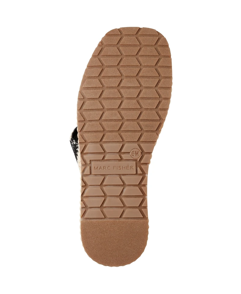 Marc Fisher Women's Pelma Double Band Flatform Sandals