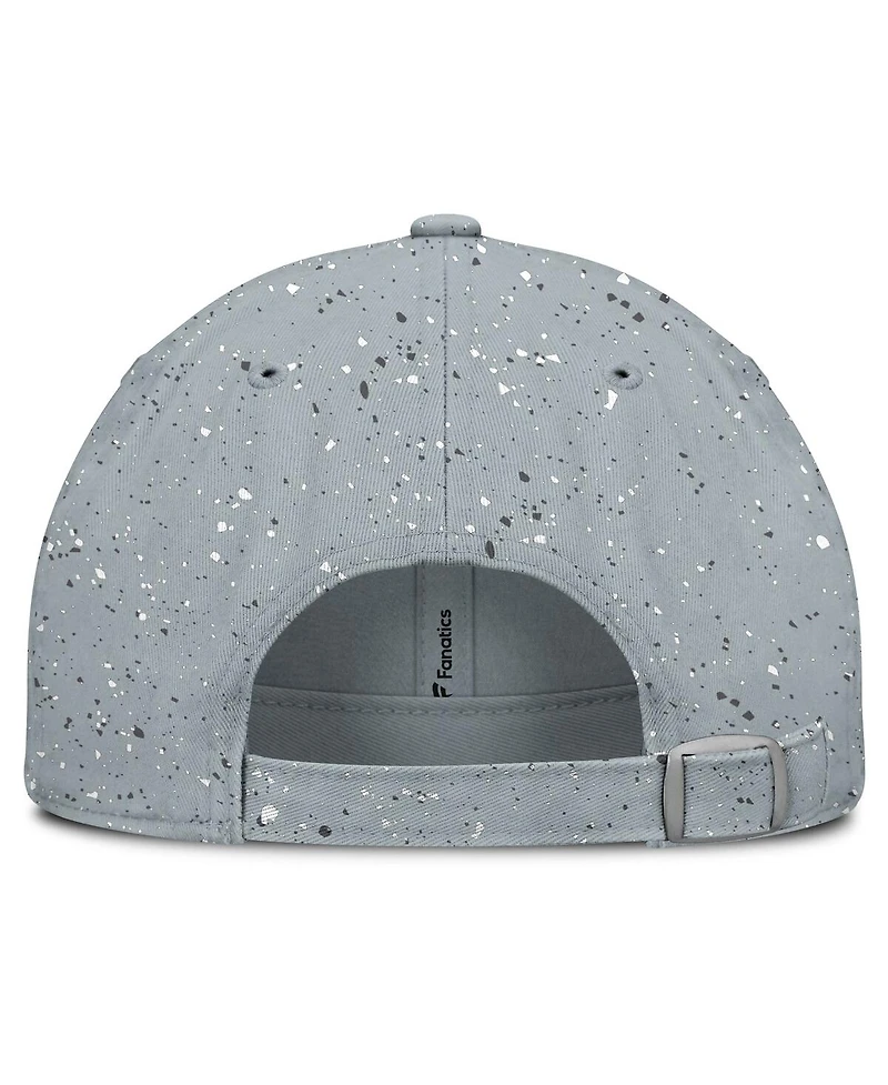Fanatics Women's Gray Pittsburgh Penguins Heritage Snow Day Speckle Adjustable Hat