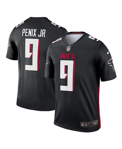Nike Men's Michael Penix Jr. Black Atlanta Falcons Team Legend Player Performance Top