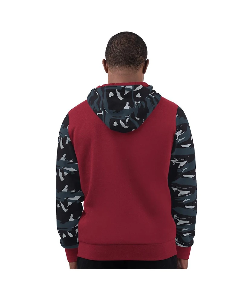 Starter Men's Burgundy Washington Commanders Thursday Night Gridiron Full-Zip Hoodie
