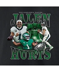 Fanatics Men's Jalen Hurts Black Philadelphia Eagles Notorious Player Graphic T-Shirt