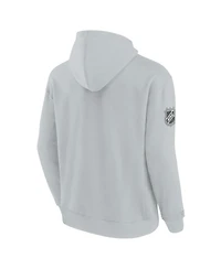 Fanatics Men's Gray Nhl Elements Pace Pullover Hoodie