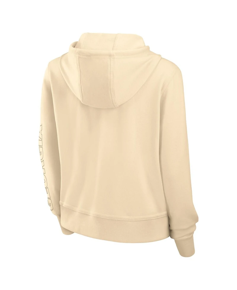 Nike Women's Tan Georgia Bulldogs One Performance Pullover Hoodie
