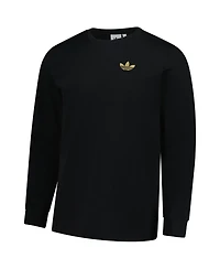 Adidas Men's Black Juventus Culturewear Long Sleeve T-Shirt