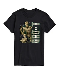 Airwaves Men's Guardians of The Galaxy Groot Short Sleeve T-Shirt