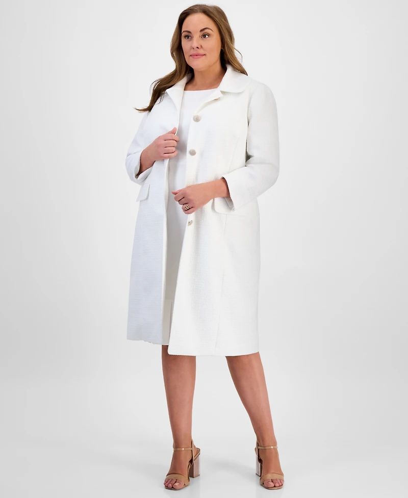 Kasper Plus Long Topper Jacket