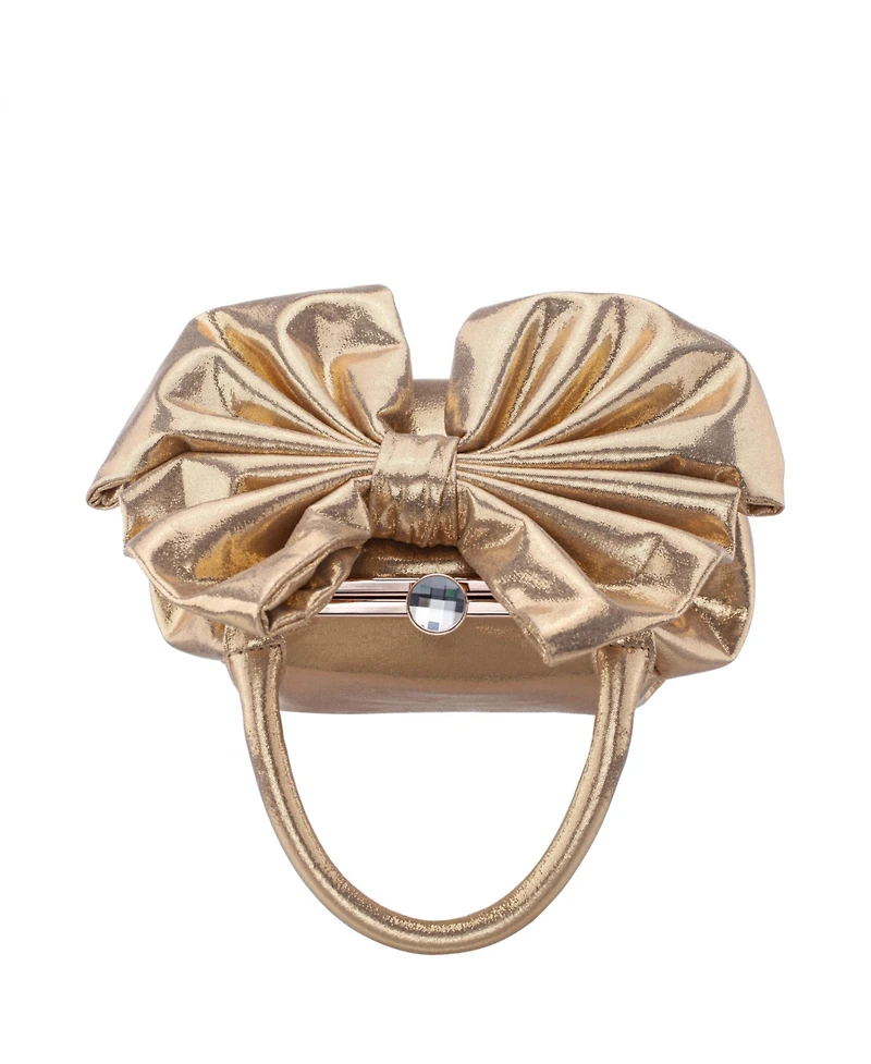 Nina Small Bow Frame Crossbody Bag