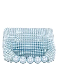 Nina Large Beaded Handle Hobo Bag