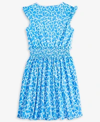 Epic Threads Little & Big Girls Big Heart Smocked Jersey Cotton Dress, Exclusively at Macy's